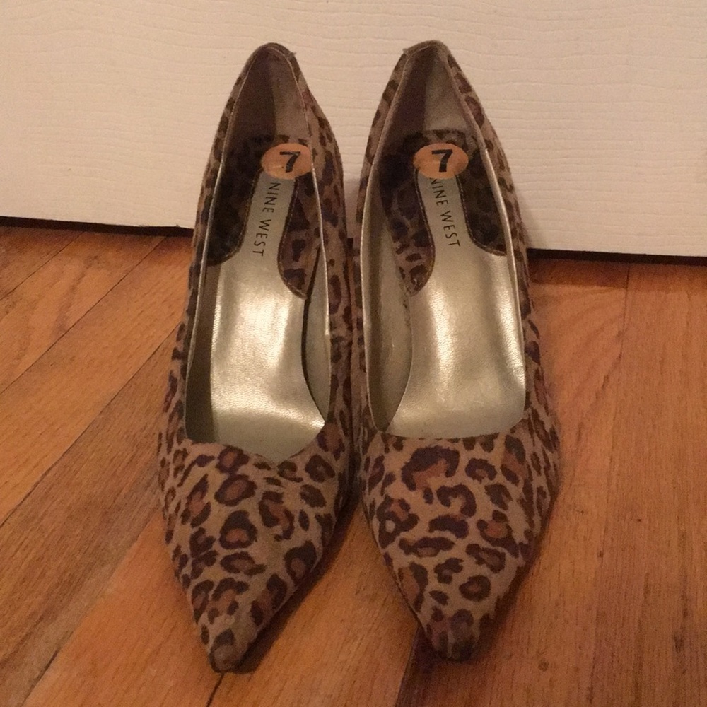 Nine West Leopard Pumps